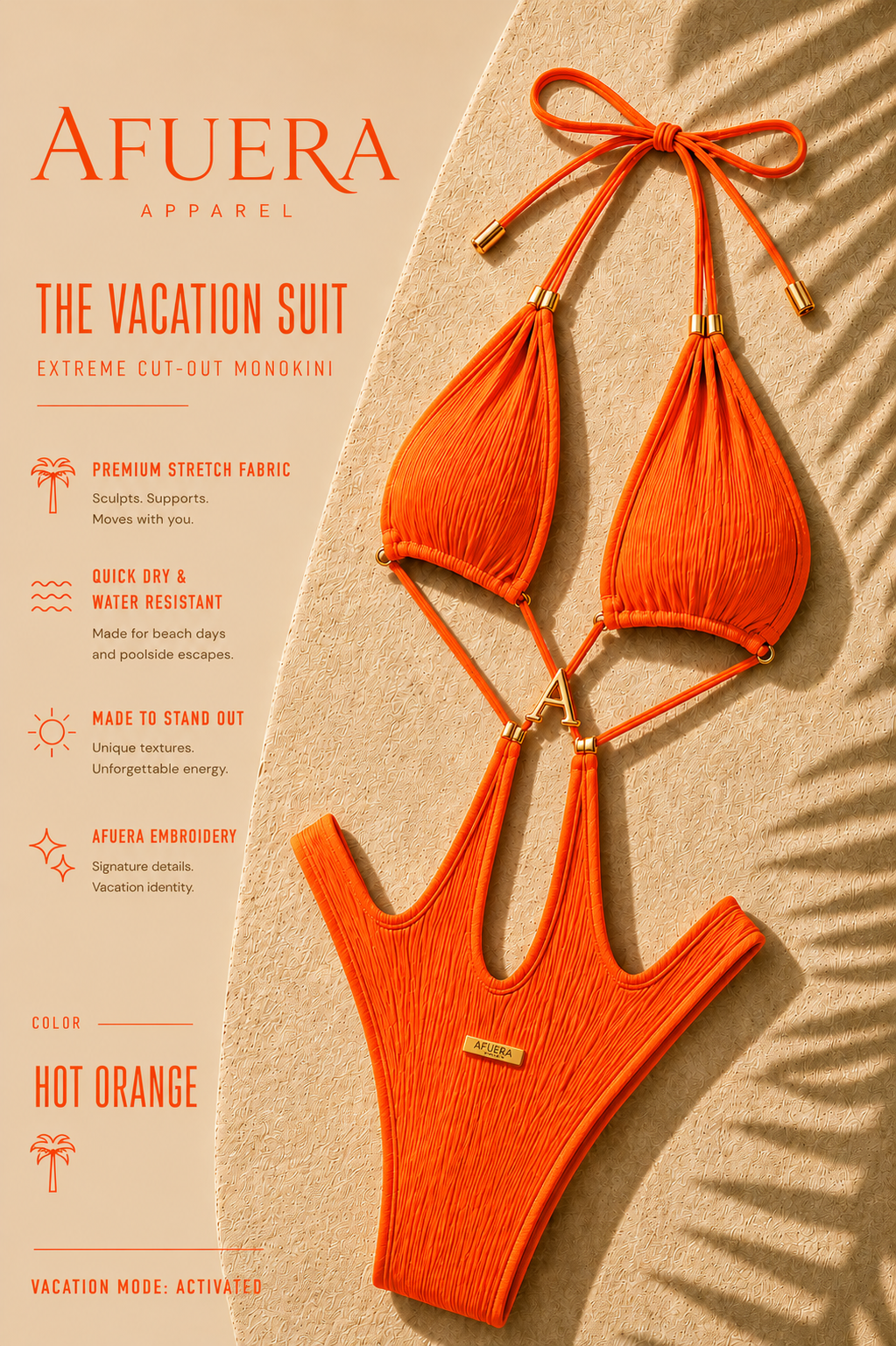 🔥Heat - Monokini Premium Swimsuit